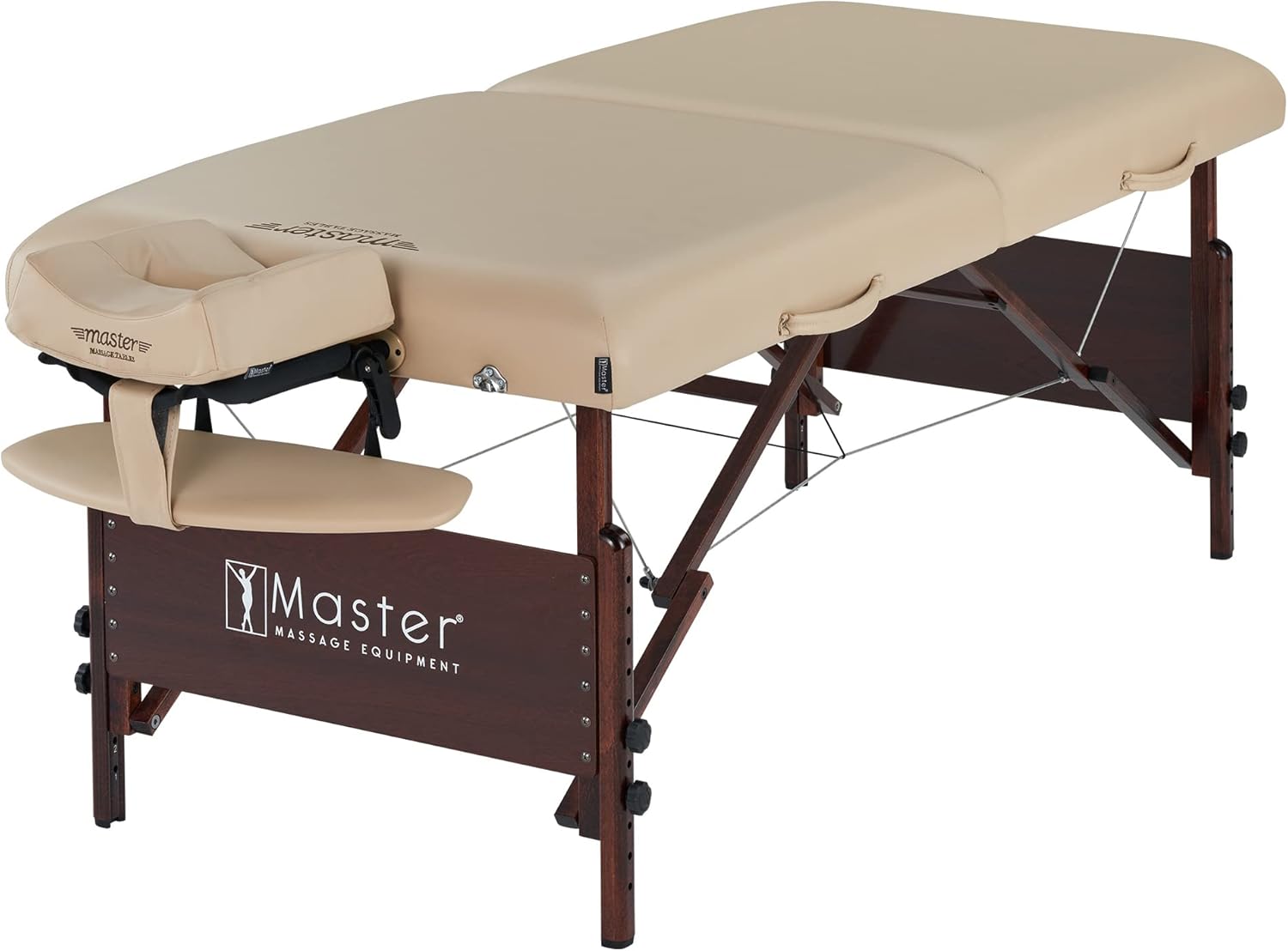 Master Massage Del Ray Pro 30" Portable Massage Table (30" W x 84" L), 750 lbs. Capacity, 3" Cushioning