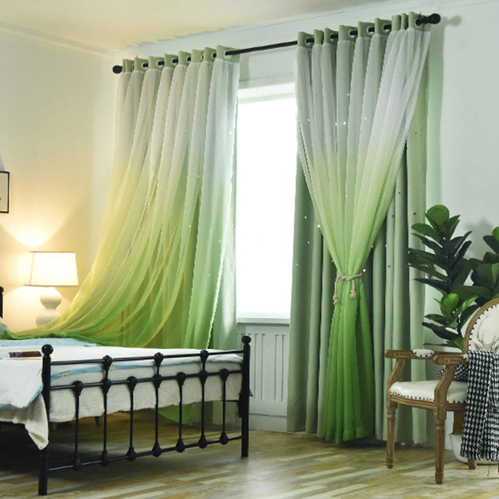 Rideau occultant double couche contre la chaleur et la lumière pour un sommeil réparateur