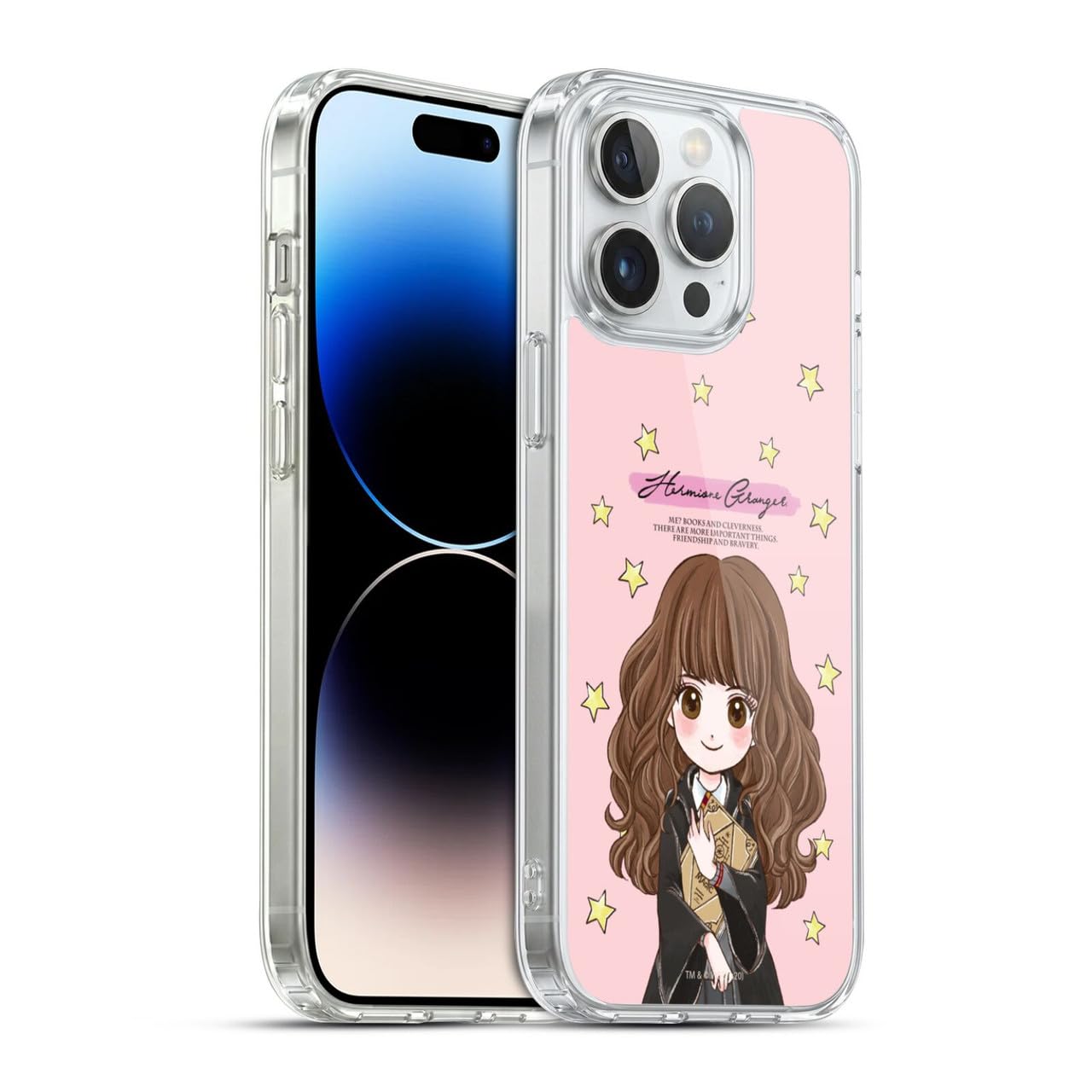 Head Case Designs Licenciado Oficialmente Harry Potter Patrón Luna Reliquias de la Muerte XXXVII Caso Funda de Gel Suave Compatible con Apple iPhone 12 / iPhone 12 Pro — view 222