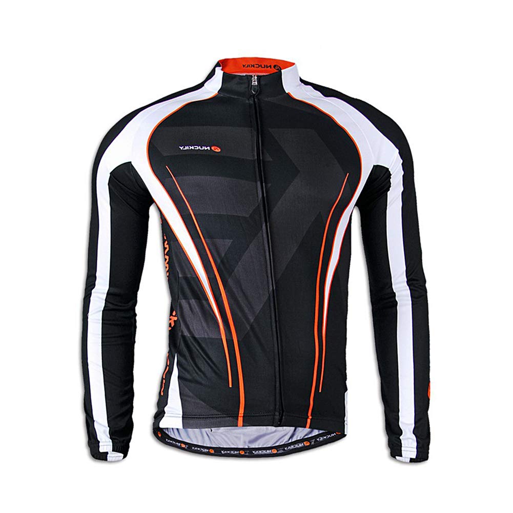 RMane Trajes de ciclismo para hombre de forro polar, juego de maillot de ciclismo de manga larga, chaqueta de ciclismo + pantalones de ciclismo acolchados 3D S - 2XL