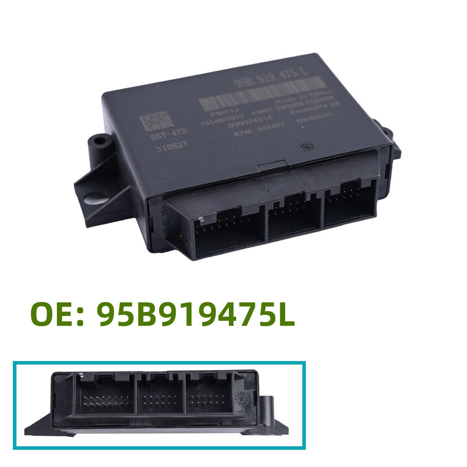 Modulo di controllo di ausilio di parcheggio auto di ricambio per Porsche Macan Cayenne 3.0 3.6 4.8 95B919475L