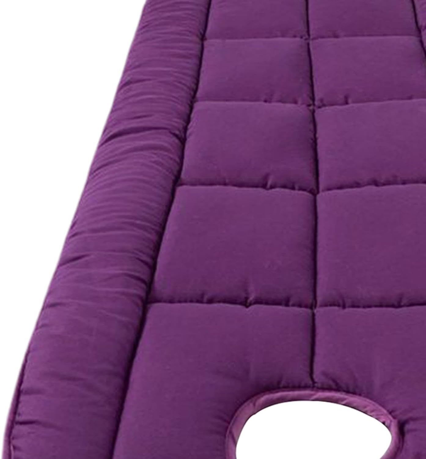 SPA Massage Table Pad for Beauty Salon, Facial Bed Cushion and Mattress for Treatment Areas, Purple