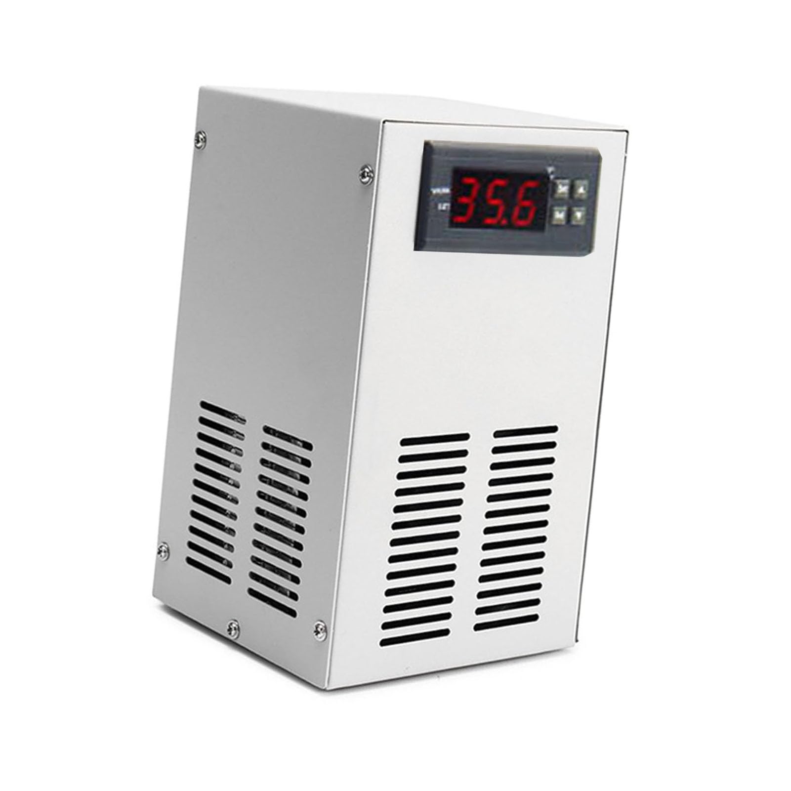AMONIDA Raffreddatore per Acquario Tecnologia di Raffreddamento Avanzata Refrigerazione dell'Acqua per Acquari Risparmio Energetico da 20 Litri (Spina Europea 220V)
