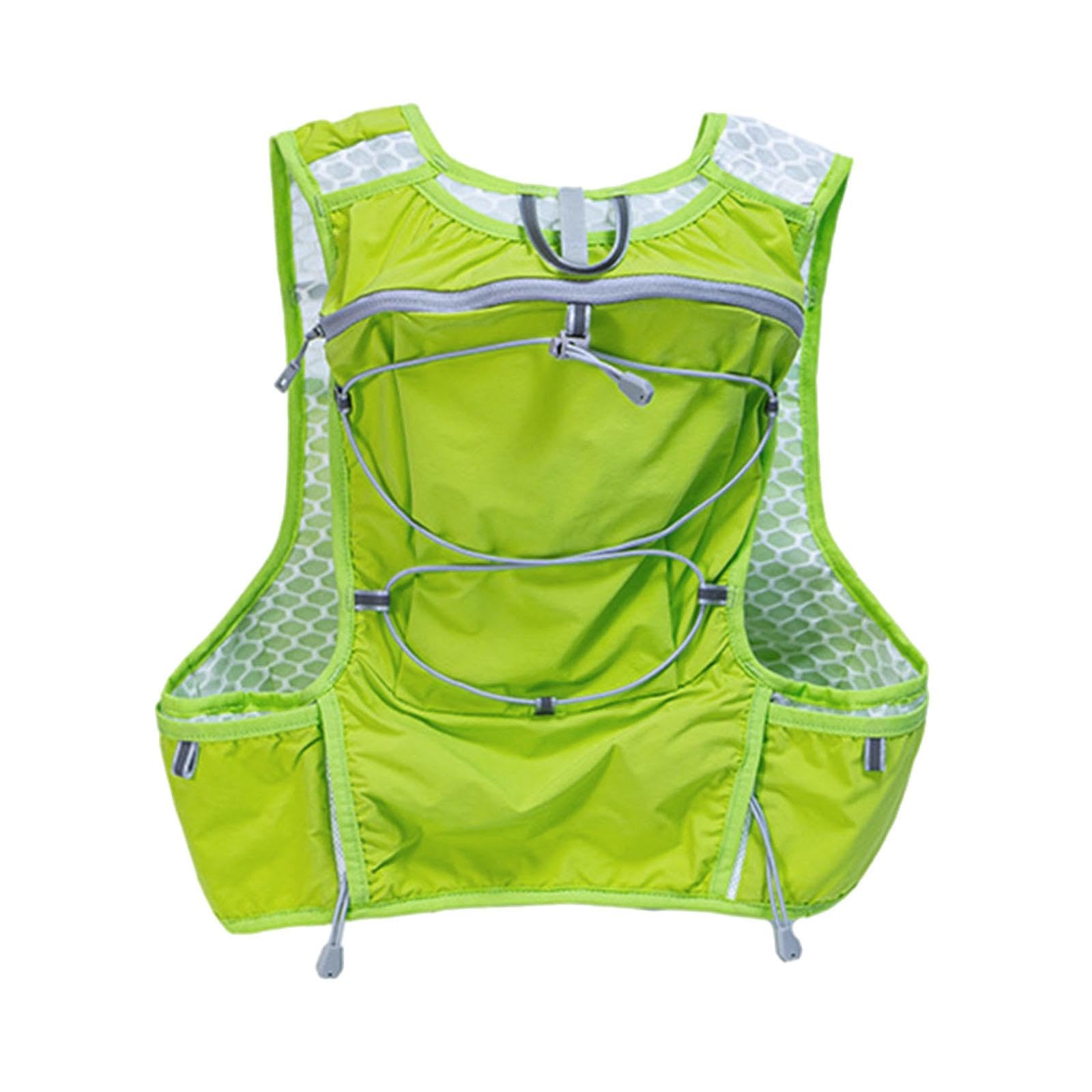 Zaino Idratazione Vest Borsa Acqua Backpack Leggero Compatto Tasca Multiuso Materiale Nylon Traspirante Adatto per Sport Outdoor Escursioni attività C