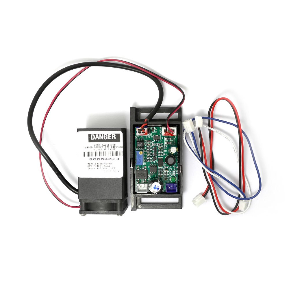 Industrial Blue Lasers 445nm 447nm 450nm 50mw Dot Diode Module w/Driver