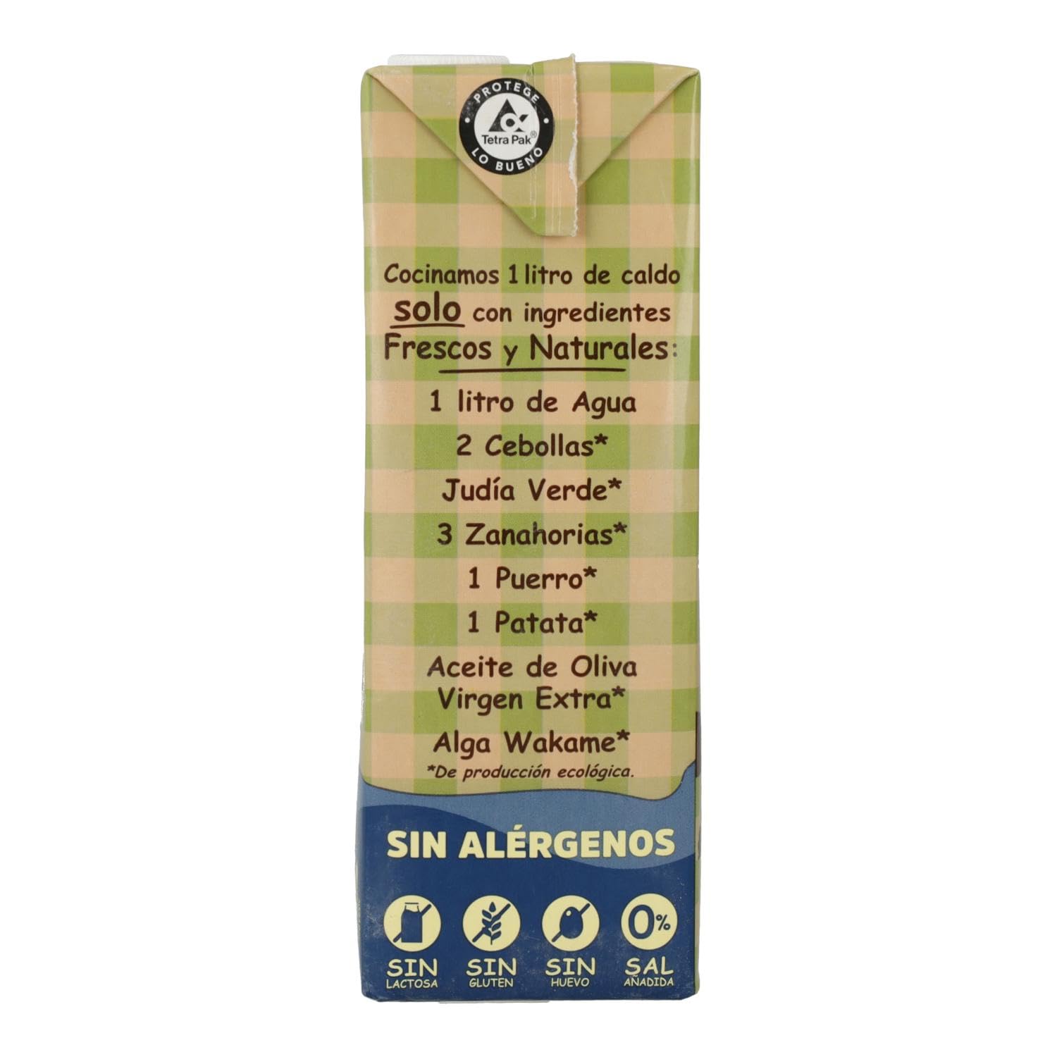 ANETO CALDO SUAVE DE VERDURAS BIO, 1 L