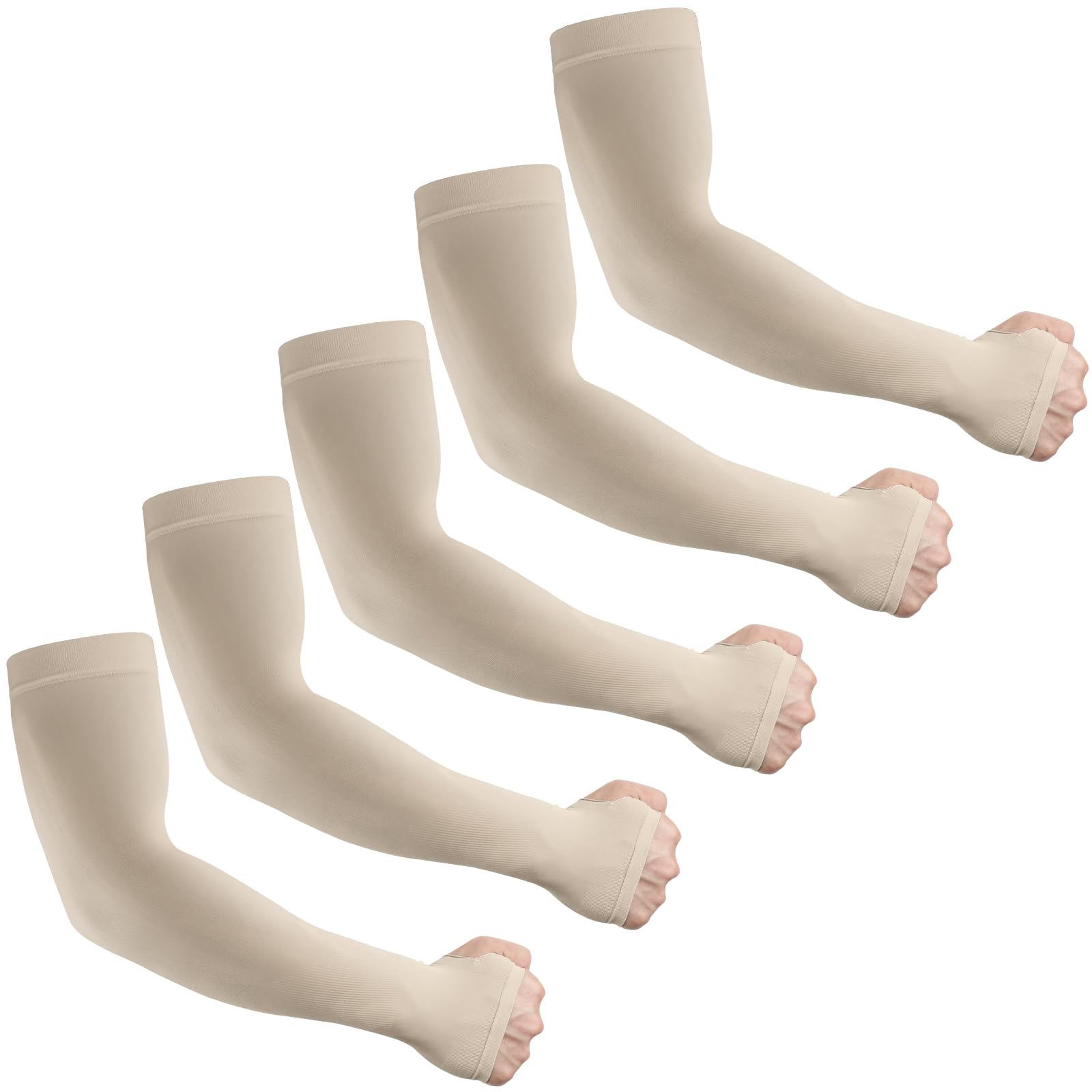 Sun Protection Cooling Arm Sleeves for Men &Women,Compression Sleeves for Football, Golf & Volleyball