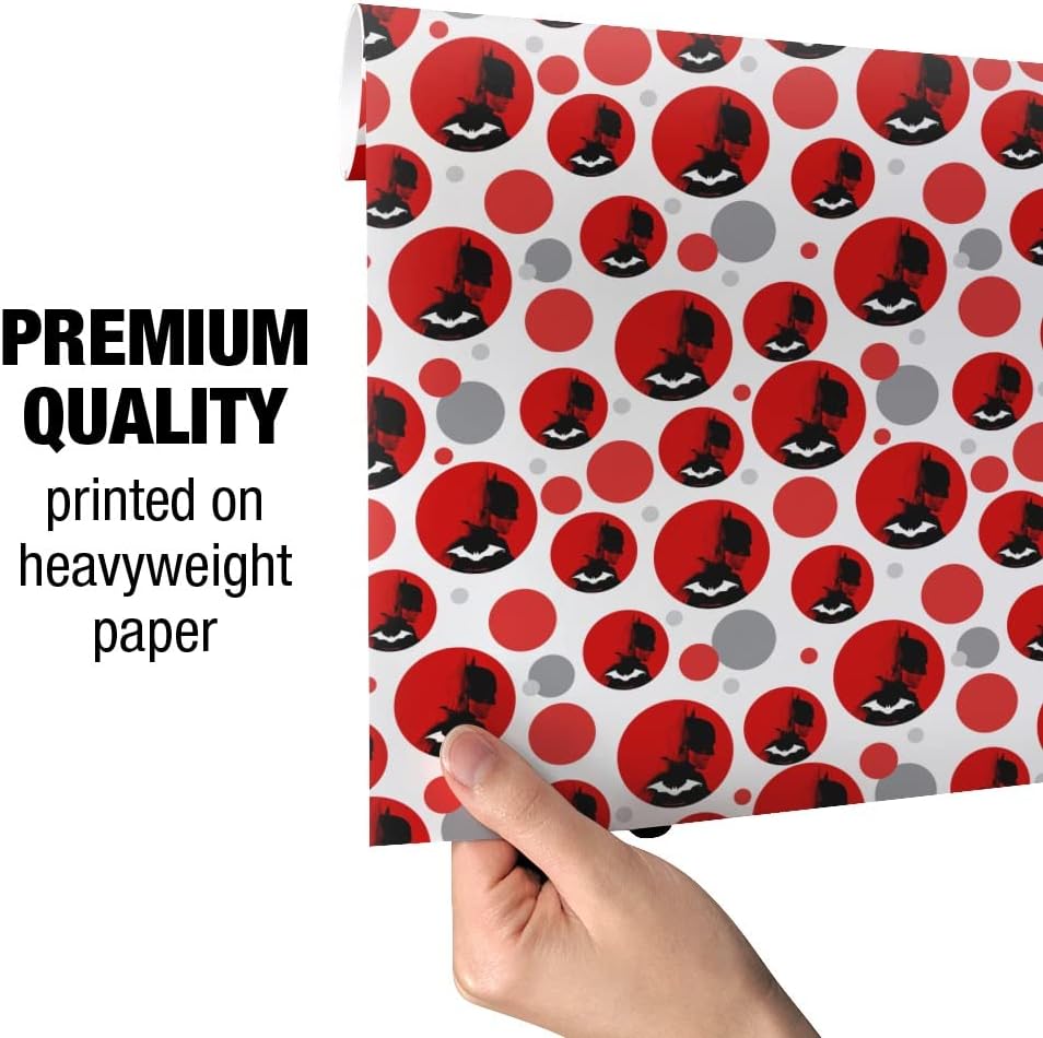 GRAPHICS & MORE The Batman Batarang Gift Wrap Wrapping Paper Roll