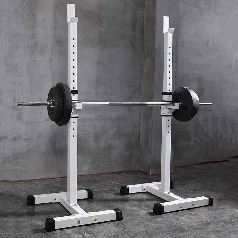 Multi-Function Weight Lifting Home Gym Fitness Household Barbell Stand,Heavy Duty Squat Rack,Fitness Thickened Steel Safety Protection,Strength Training, Home Gym