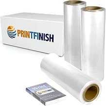 PrintFinish Shrink Wrap Film 525' Heat Wrap POF Centerfold - High Quality Heavy Duty Polyolefin - 75 Gauge 16" x 525'