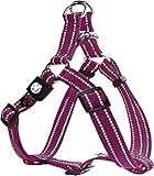 Calidad: el arnés tiene múltiples características (ligero, estable, de alta calidad, resistente, seguro, resistente a las mordeduras). El nailon es resistente a la intemperie, resistente al agua y lavable. Con dos anillas en D muy resistentes, la correa del perro se puede fijar fácilmente. Los arneses están disponibles en diferentes variantes: XXS, XS, S, M, L, XL, XXL y en los colores: negro, rojo, azul, rosa, morado, rosa, violeta, verde, amarillo, naranja.