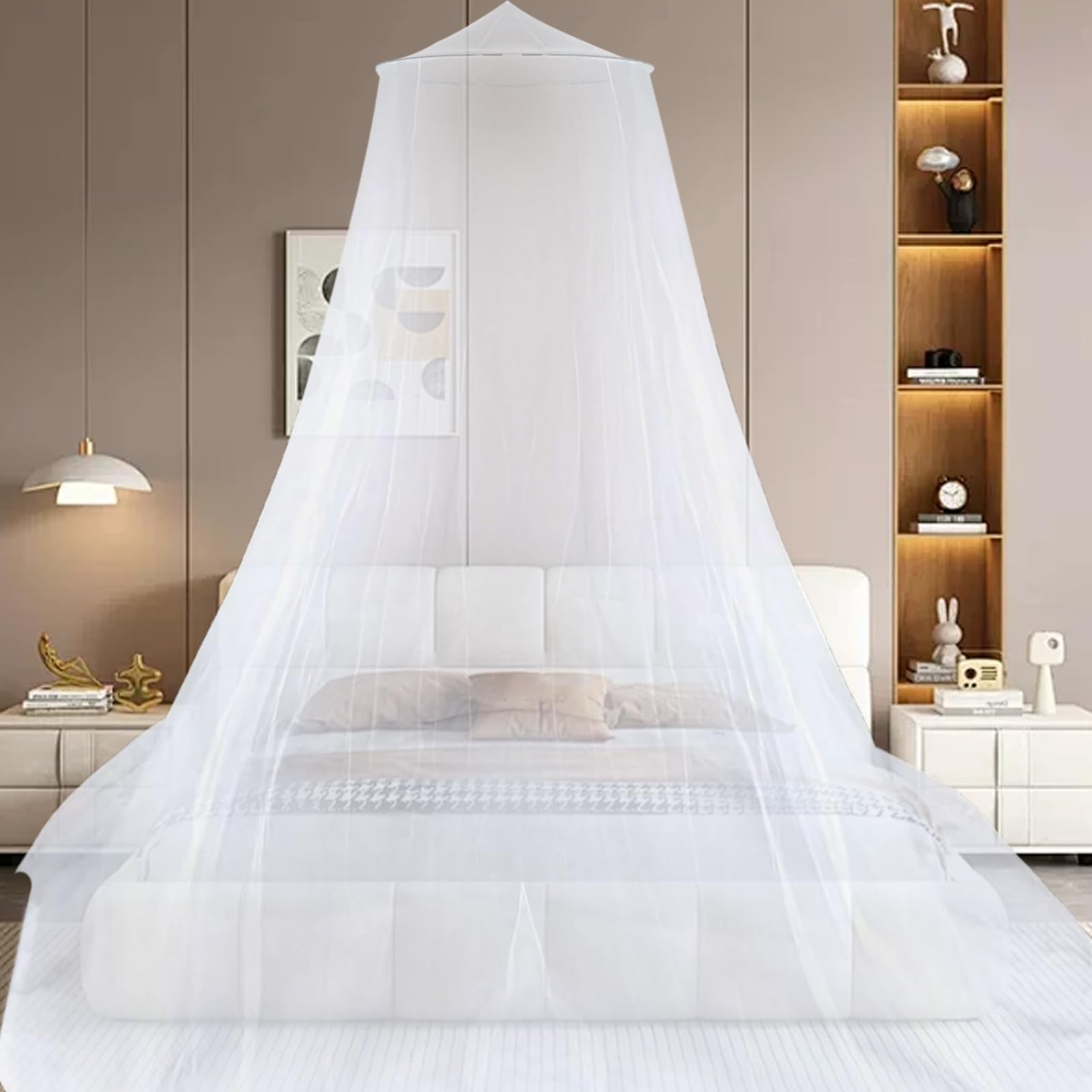Moskitonetz Bett Für Doppelbett Einzelbett 250 x 1100 x 60cm Fliegennetz Bett Mückennetz Bett Mosquito Net Bed Bed Net Mosquito Netz Geeignet Camping Reise Und Zu Hause.