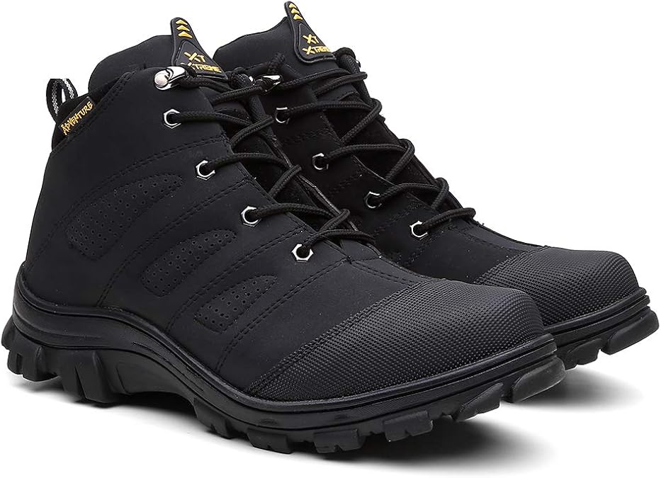 Coturno Masculino Adventure Tênis De Trilha Costurado | Amazon.com.br