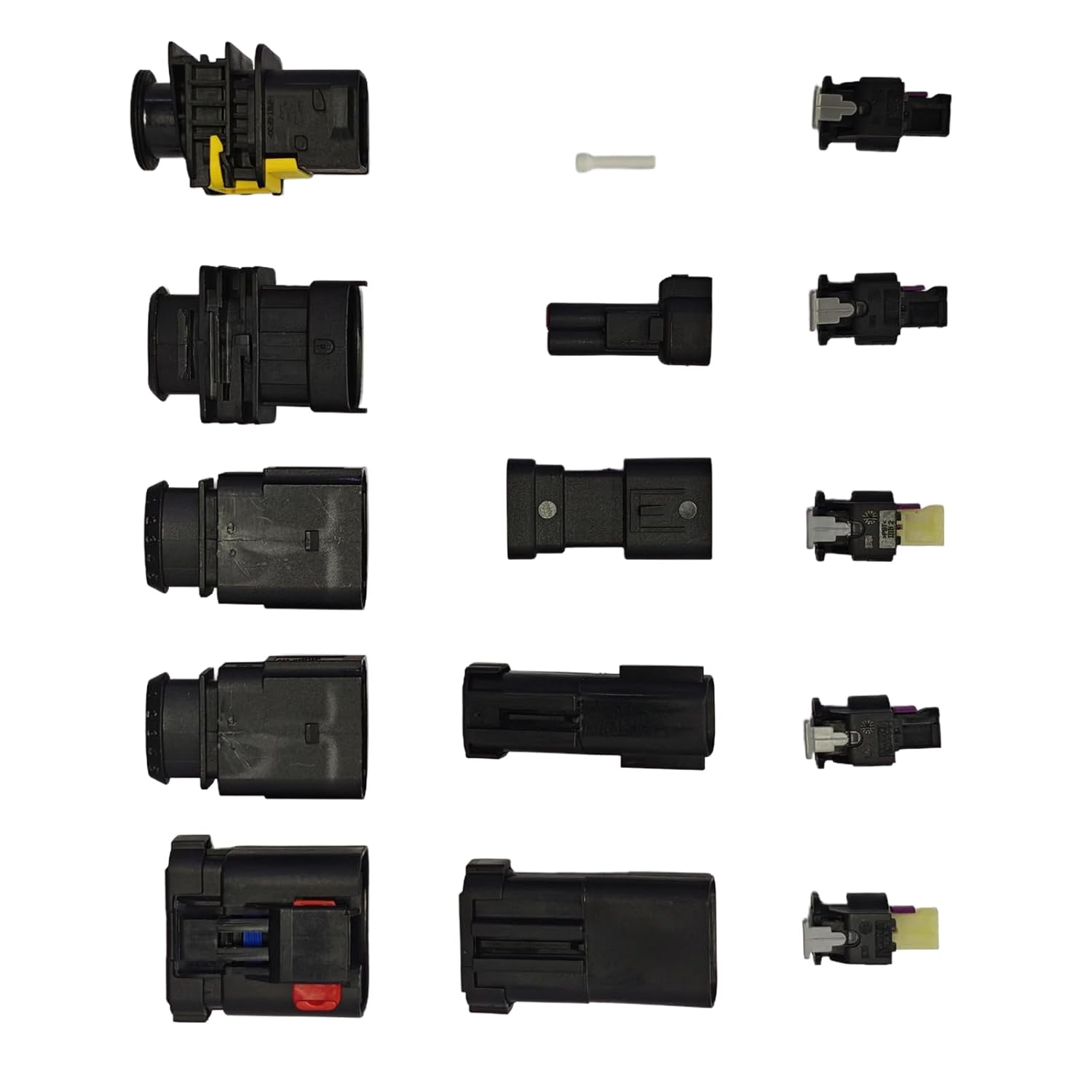 Electrical Tuner Harness Plug Kit Connector Replacement Kit for Dodge Cummins 6.7L 2019-2024（15PCS）