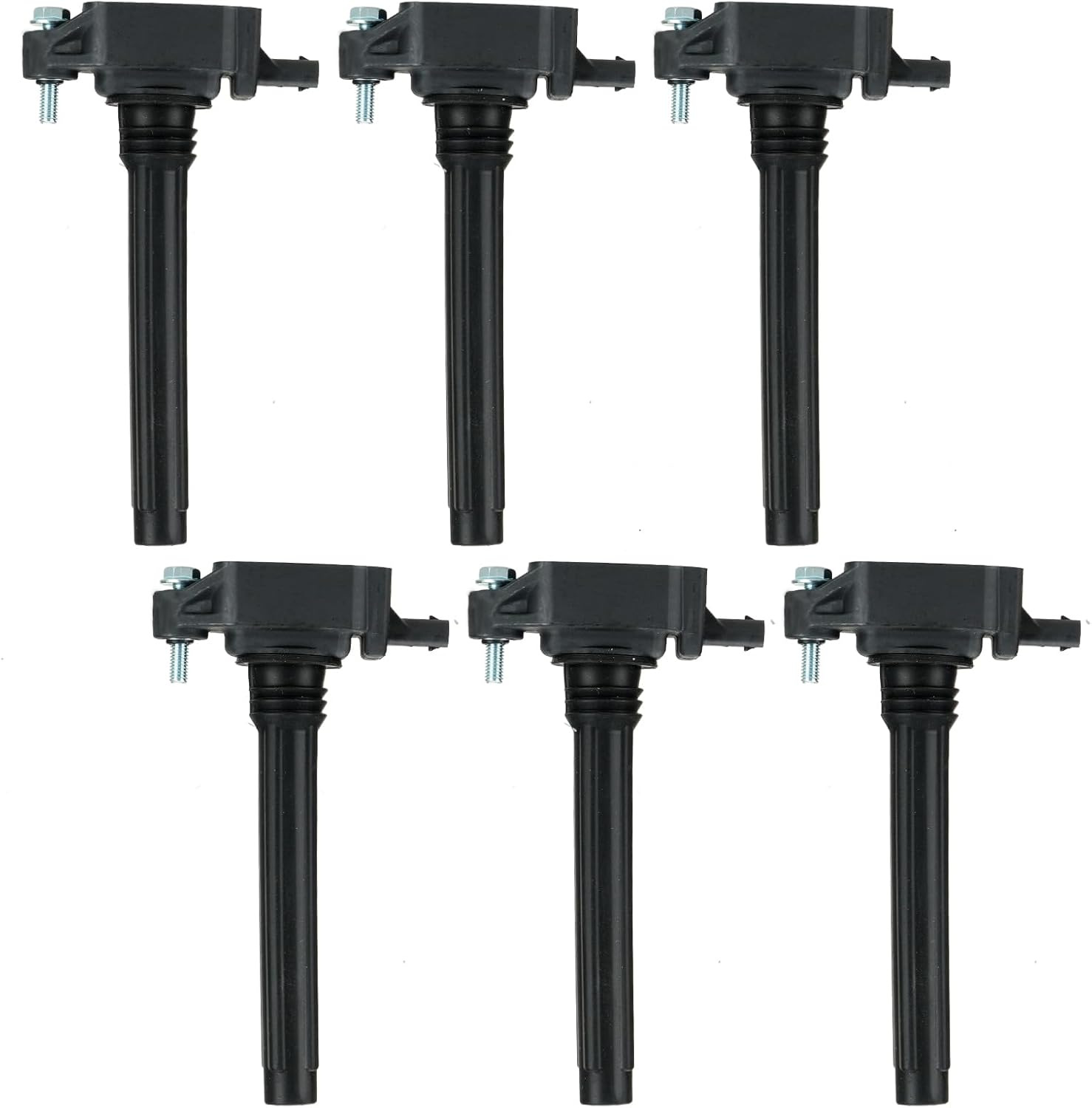 Ignition Coil Pack for Dodge Grand Caravan 3.6L V6 2011-2019, for Jeep Cherokee, for Dodge Avenger Challenge Charger Durango, for Ram 1500, for Chrysler Town & Country 200 300, Replaces UF648, 6PCS
