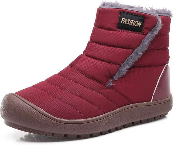 Amazon Denusen スノーブーツ レディース メンズ スノーシューズ 雪靴 防水 防寒 防滑 ウィンターブーツ 暖かい アウトドア シューズ 冬用 19 を登場 レッド 24cm Denusen ブーツ ブーティ Amazon Denusen スノーブーツ レディース メンズ スノーシューズ 雪靴 防水 防寒 防滑 ウィンターブーツ 暖かい アウトドア シューズ 冬用 19 を登場 レッド 24cm Denusen ブーツ ブーティ