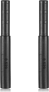 KALIONE 0.52" Golf Club Shaft Extension Stick Extender Golf Club Extension Rod Club Shaft Extension Putter Shaft Club Extensions, Golf Club Extension Rod for Wood Putter(2 Packs)