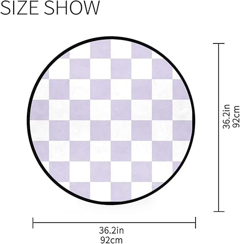 Miniatura 8 de Alfombra redonda de Halloween de fantasma rosa de 3 pies para dormitorio, lavable, bonita alfombra de área de calaveras, alfombra circular