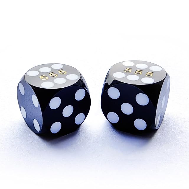 Bescon Professional Precision Dice Round Corner 9/16" (14.3mm) with Random Serial Number
