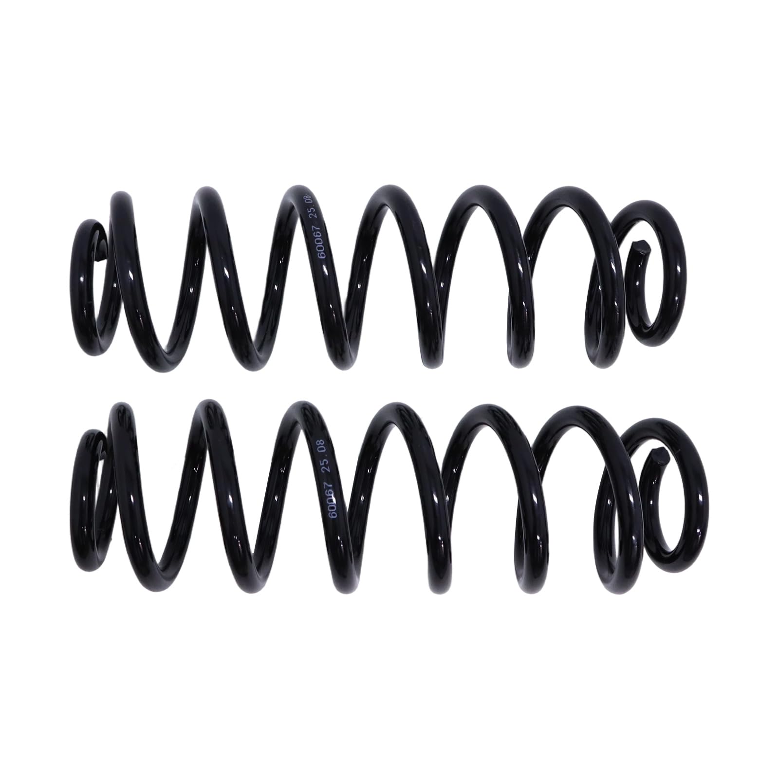 2x Verstärkte Fahrwerksfeder Hinten Kompatibel mit VW Passat 3C2 Tiguan 5N RA5510, 3C0511115AG, 3C0511115BJ