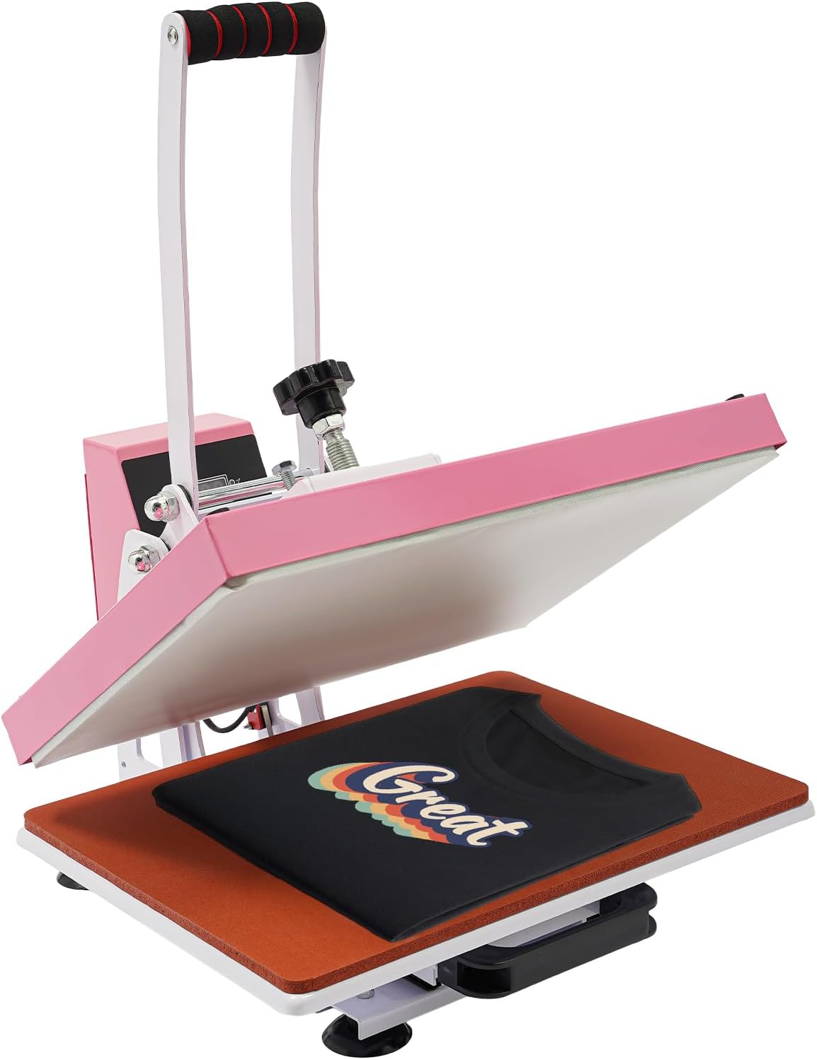 Termofijadora Manual CRYBY 1000W, 29x38 cm, 110V, Rosa