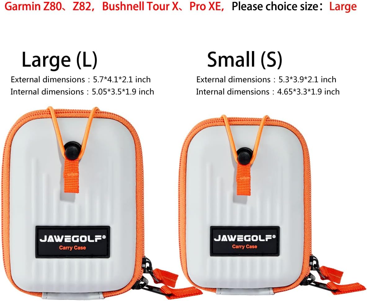 Golf Rangefinder Hard Shell Carry Case Box EVA Bag Compatible with Bushnell TourX V2 V3 V4 V5 Pro X2 Pro XE and Garmin Z80 Z82