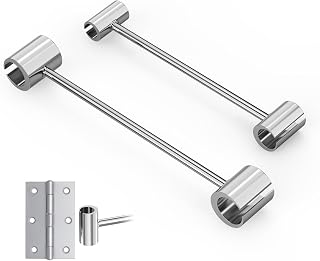 Door Hinge Adjustment Tool,2-Piece Set of 14-25mm Gap Adjusting Wrench,Double-Ended Wrenches,Ajustable Tool for Flag Type Hinged Doors (Adjustable Wrench(2 Piece set))
