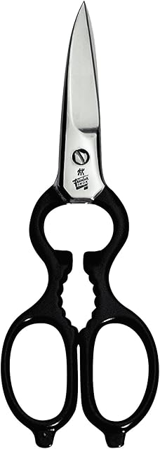 ZWILLING Multi-Purpose Scissors, Universal scissors, Length: 20 cm, Stainless Special Steel, Silver/Black, Kitchen utensil