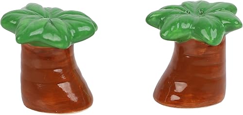 Servette Home Salero y pimentero - Palmera Palm Tree