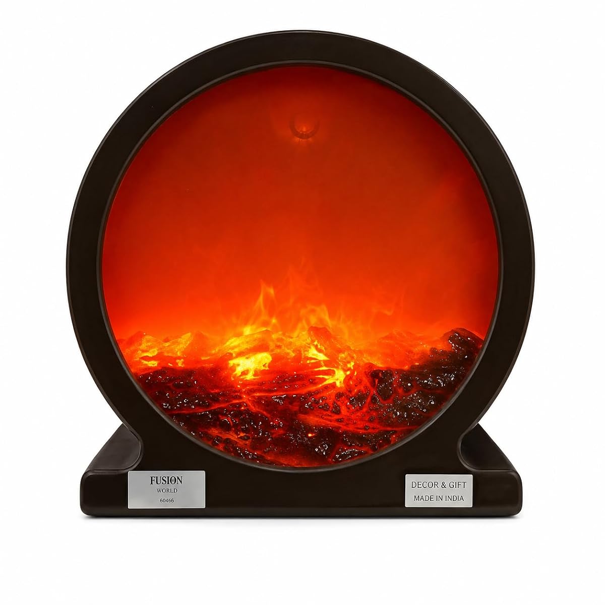 Uptrix Decorative LED Fireplace Lamp | Warm Flame Night Light | 60466 | Warm LED flame effect Online at Low Prices in India