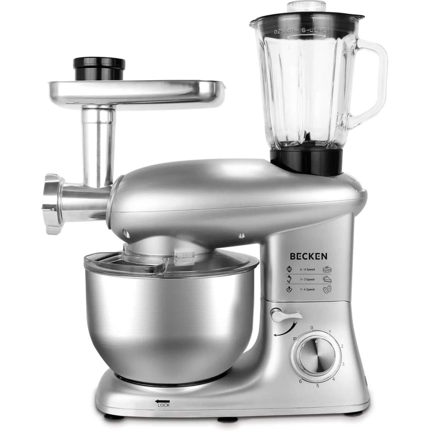Becken BKM4570 robot kuchenny, 1400 W, 6 litrów, tworzywo sztuczne, wielokolorowy