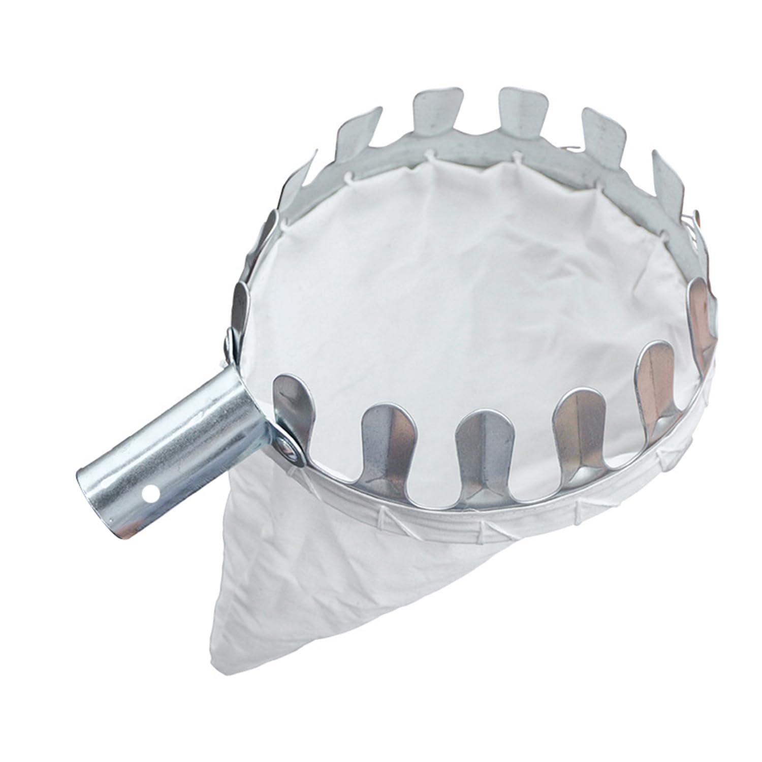 Kuber Industries Fruit Picker With Cotton Bag|Fruit, Mango, Coconut Plucker|Fruit Picking Tool, Basket For Garden (White) (B0CKXNR5VC) Amazon Price History, Amazon Price Tracker