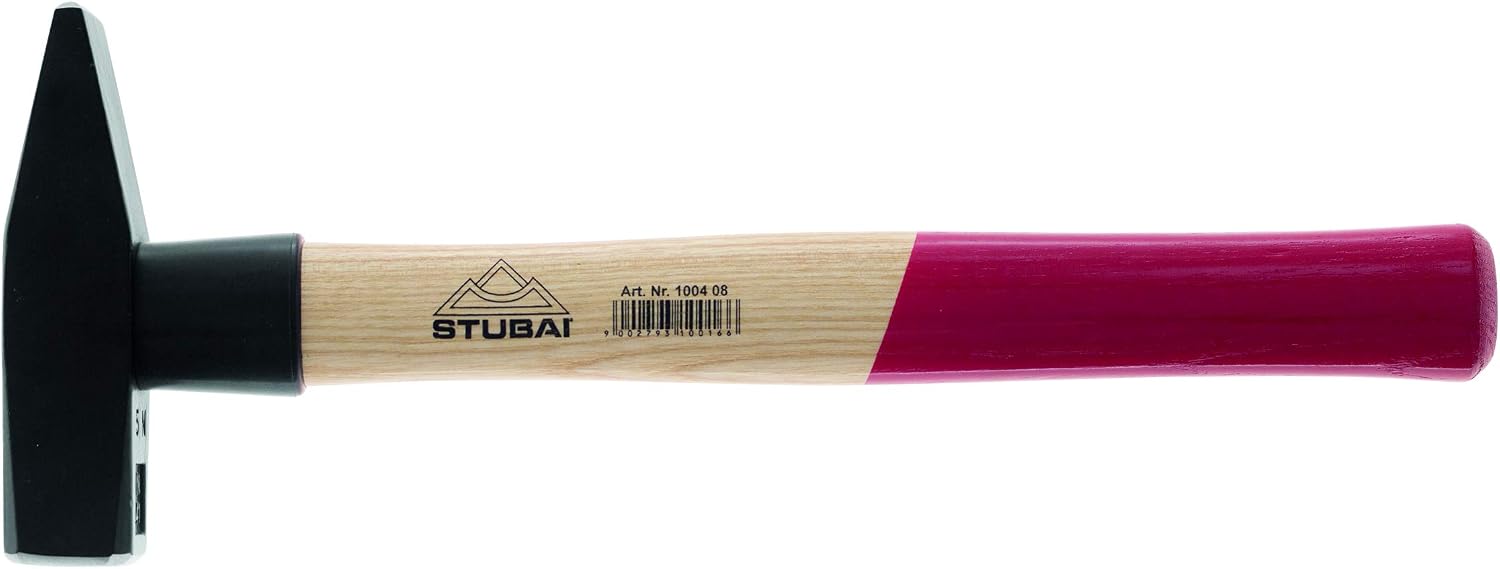 Stubai 100414 Engineer's Hammer with Hickory Handle, Brown/Beige/Red, 2100g