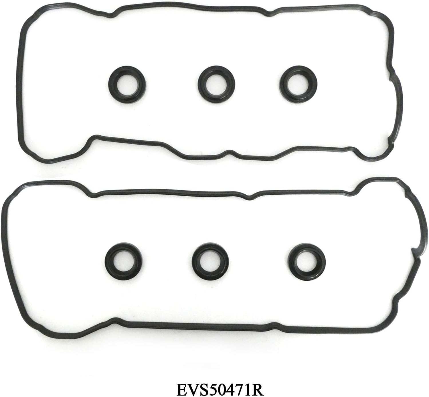 Engine Valve Cover Gasket Compatible with Lexus & Toyota Model ES300 1994-1998 & Avalon 1995-2000 & Camry 94-2003 & Sienna 98-2001 & Solara 99-2003 with Engine Base 3.0L V6 (Rep# VS50471R) - EVS50471R
