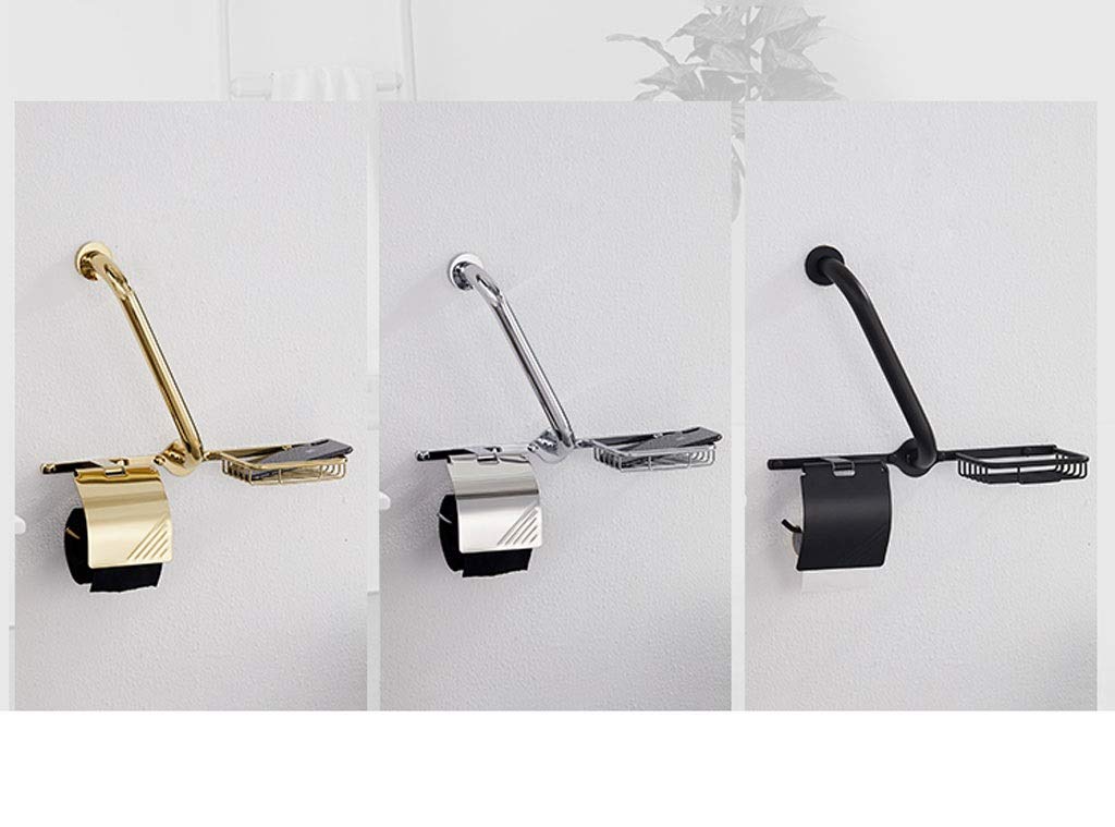 Maniglie di Sostegno, Barre di Sicurezza, corrimano, Barre per Vasca, corrimano Antiscivolo in Ottone per Bagno, corrimano per disabili per WC, corrimano di Sicurezza a Parete per