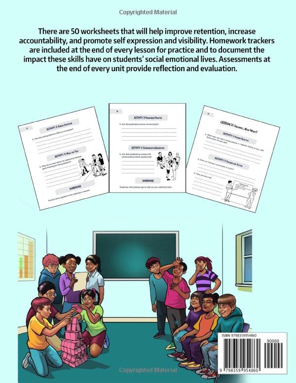Miniatura 2 de Workbook For 50 Social Emotional Learning Lessons Vol. 1