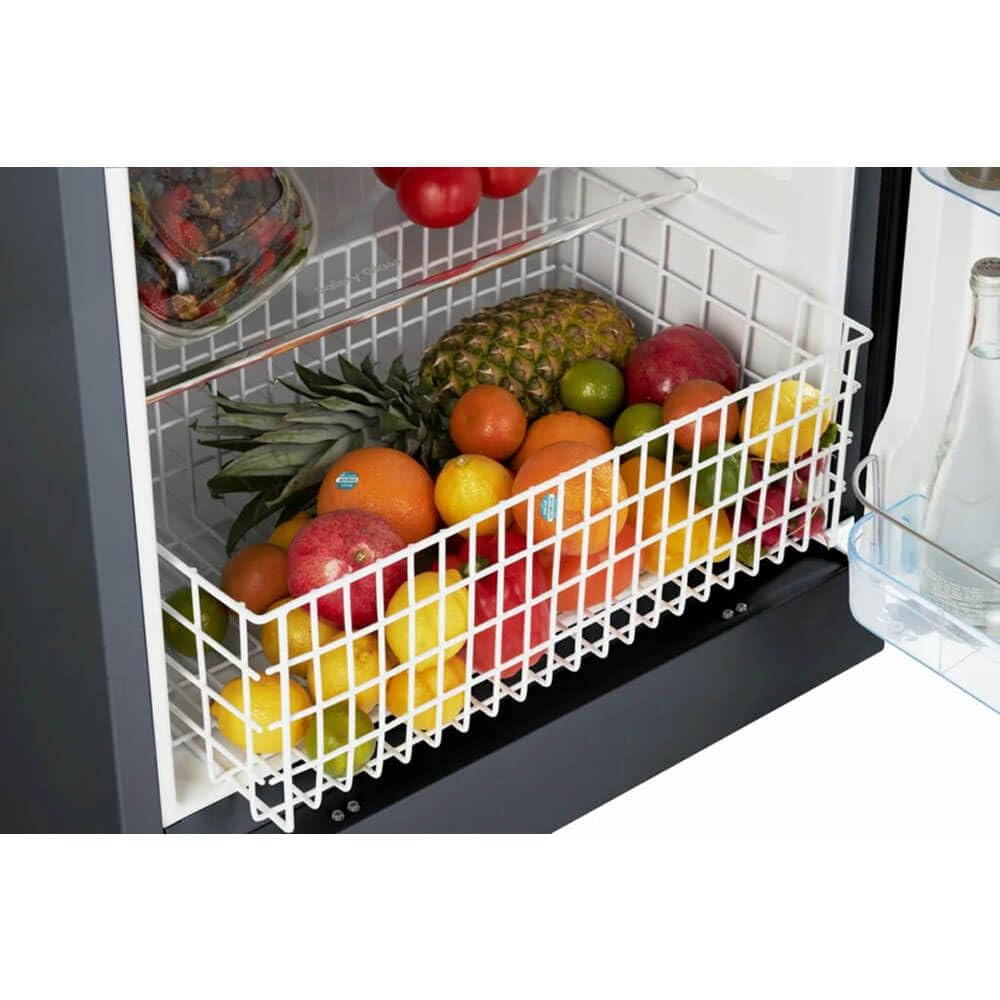 Unique Appliances Ugp-14c Sm B 14 Cu. Ft. Propane Top Freezer Refrigerator, Black; Convenient Front-Mounted Controls With Removable Protective Kick Plate; Dual Power (Primary Propane, 110v Backup) on Fridge.com - View 6