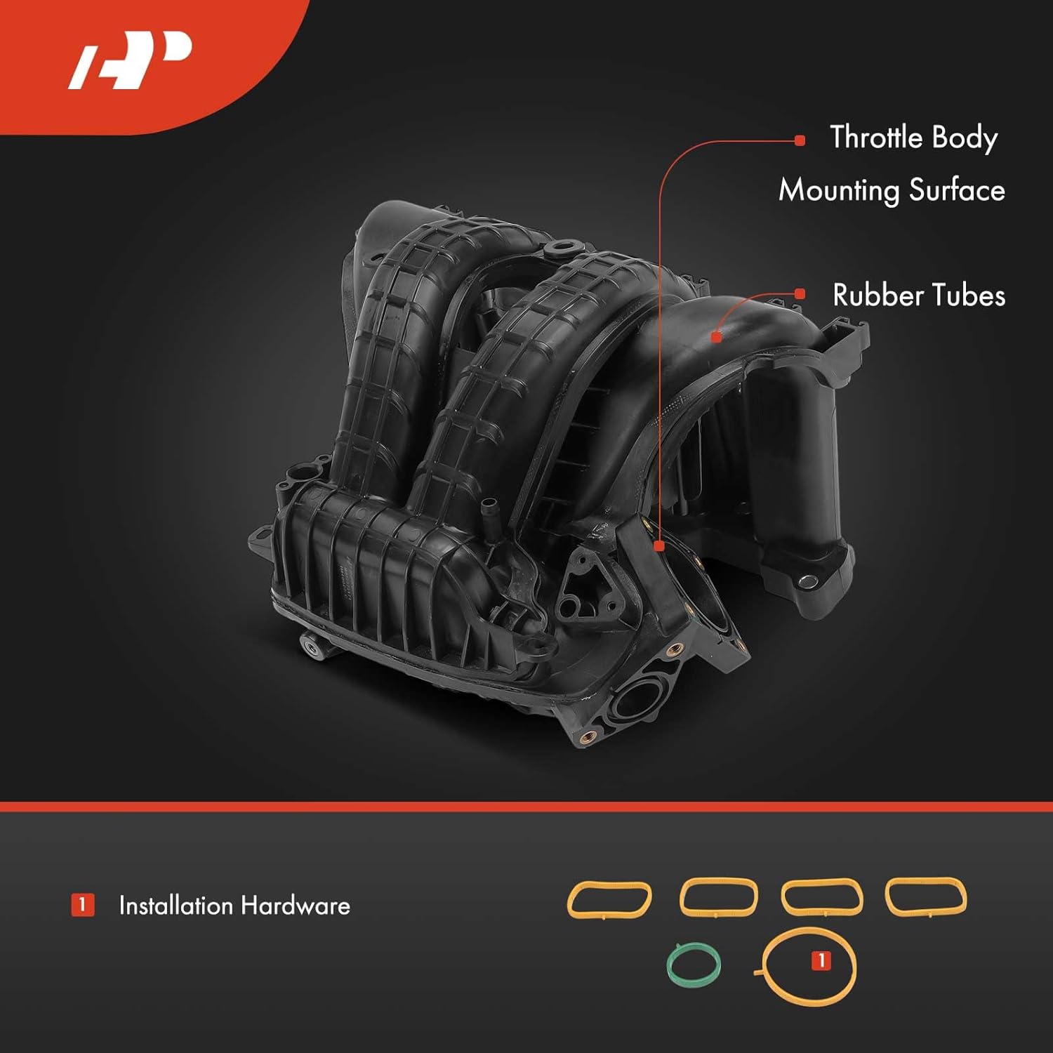 A-Premium Intake Manifold Compatible with Mitsubishi Outlander 2008-2020, Lancer 2008-2017, Outlander Sport 2011-2024, RVR 2011-2020