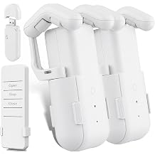 Automatic Curtain Opener 2Pcs,Smart Curtain Opener Compatible with Alex
