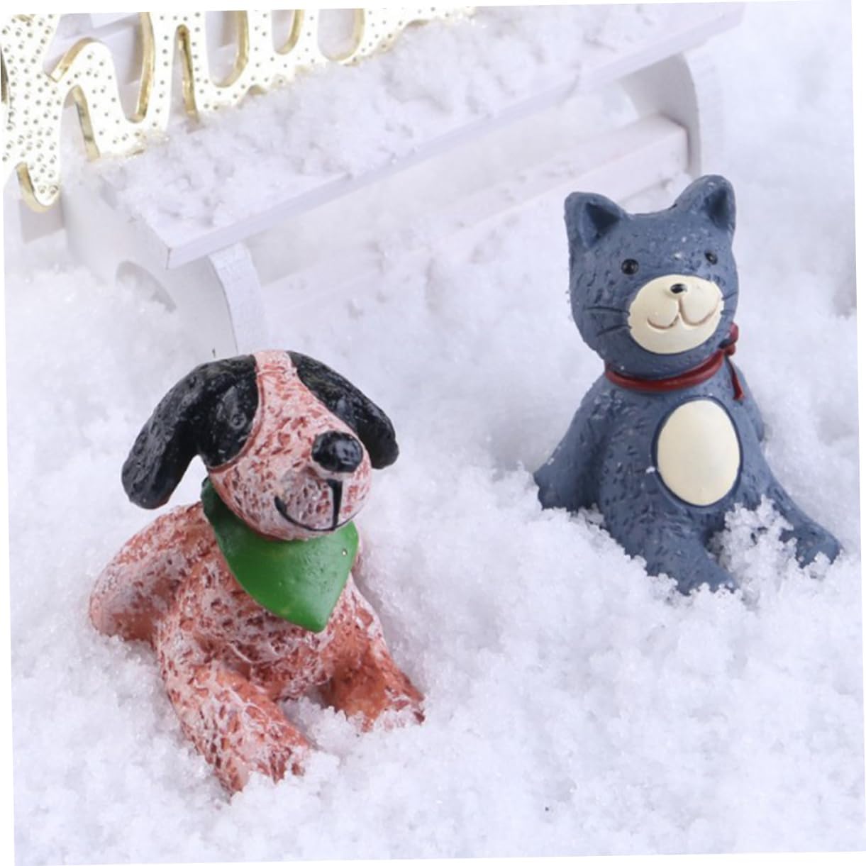Fake Snow for Christmas Tree 500g Artificial Snowflakes Snow Decorations for Mini Village
