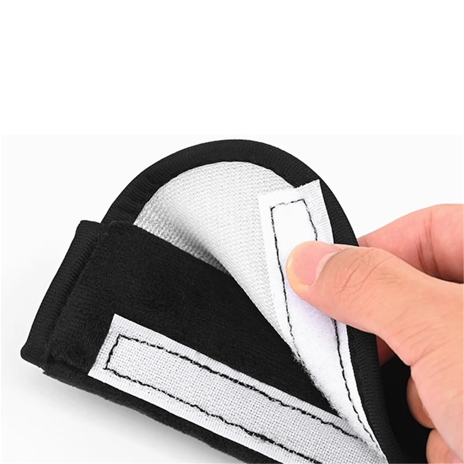 Protector Cinturon Coche 1/2 Uds. Funda for cinturón de seguridad de coche, funda ajustable de felpa for cinturón de seguridad de coche, almohadilla for hombro, funda suave for cinturón de seguridad d