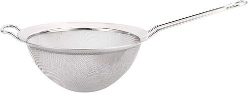Tyenaza Stainless Steel Fine Mesh Oil Strainer Flour Colander Sieve Sifter Filter Kitchen Tool