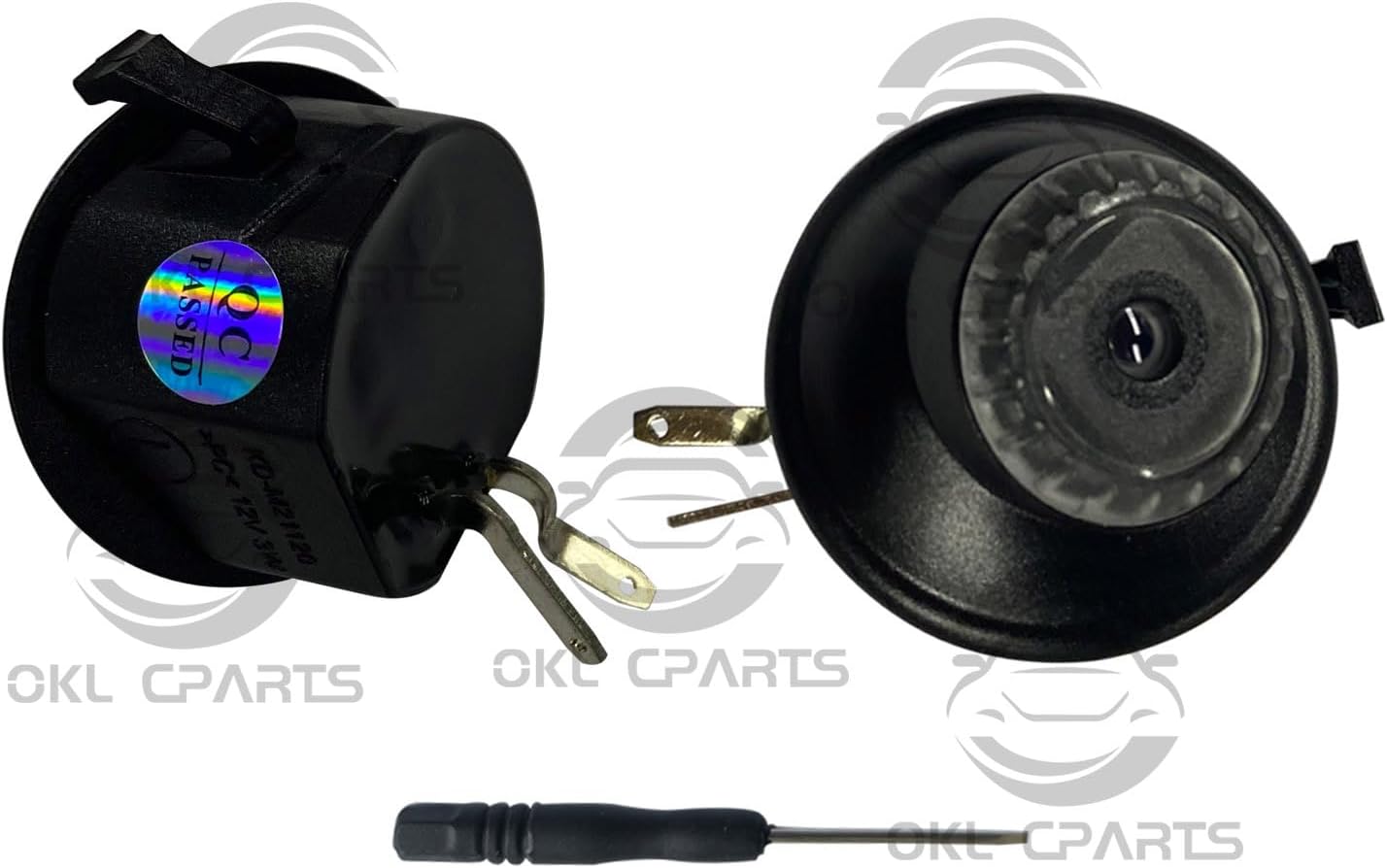 2pcs Set Side Mirror Projector Ghost Shadow Puddle Logo Light with America flag logo Compatible with GMC Sierra 1500,2500HD,3500HD,Yukon &Yukon XL 2014-2024year