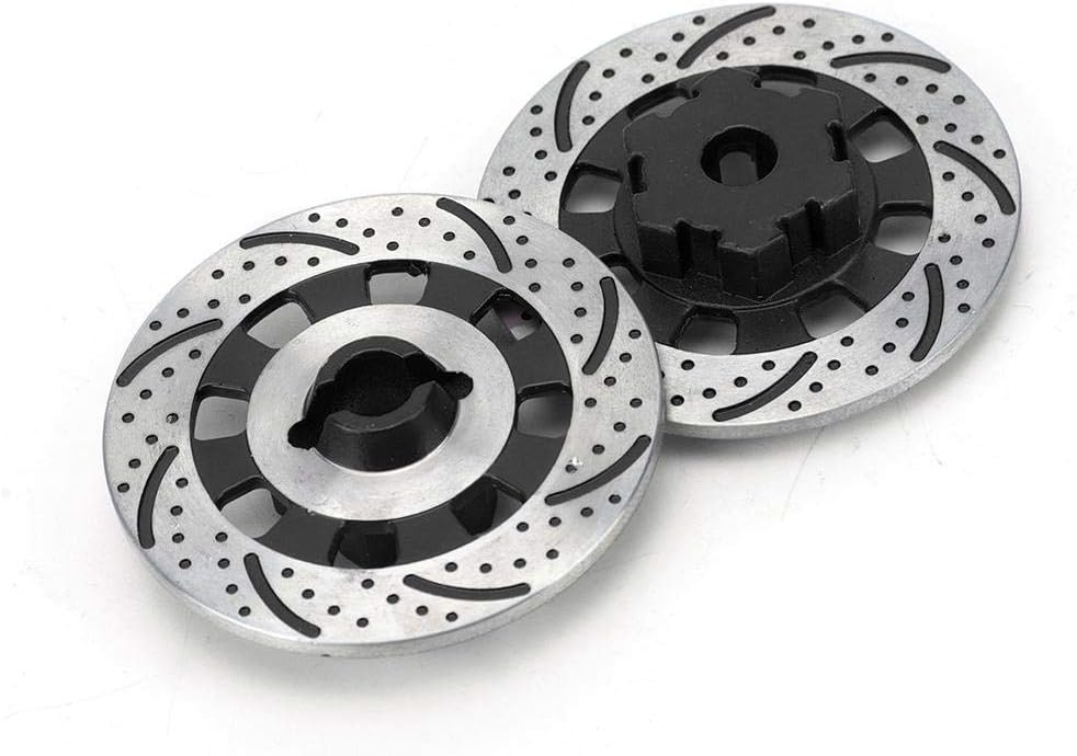 RC Brake Disc, Aluminum Alloy Lightweight Durable 1/7 Scale Brake Rotor for Drift Racing Desert Offroad RC Car Enthusiasts Collectors