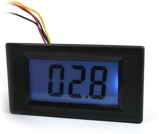 Qtqgoitem 3 1/2 Black Digit LCD Display Panel Resistance Meter Counter 0-200 Ohm (Model: 7e5 6a5 d73 9fa 651)