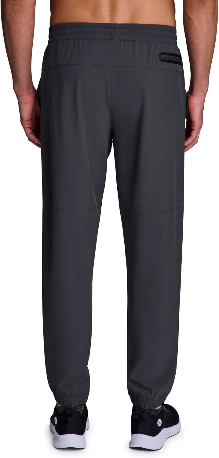 RBX Active Joggers for Men, X-Dri Quick Drying Stretch Woven Jogger Pants with Pockets for Hiking, Workouts