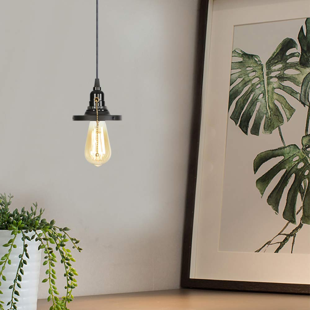 Buy NAFEEZA On/Off Pull Chain Switch Pendant Light,Max 59 Inch