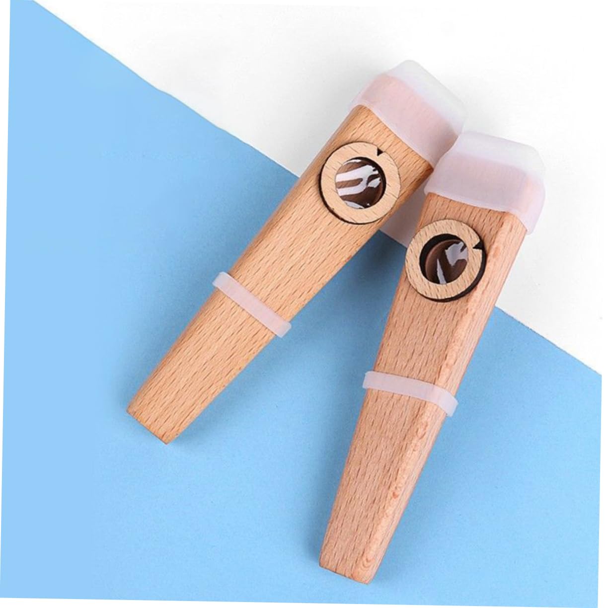 Holz Kazoo 1 Satz als Begleitinstrument für Gitarre und Ukulele