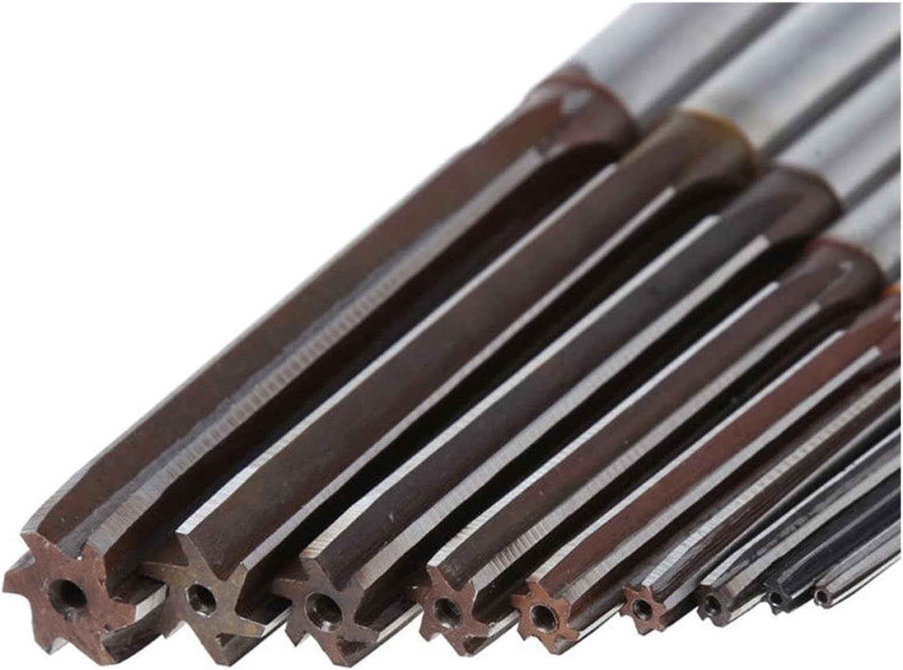 HCZION 1PC 3-42 ミリメートルハンドリーマー精度 H8 9SiCr ストレートシャンクエンジニアリングツール (3/4