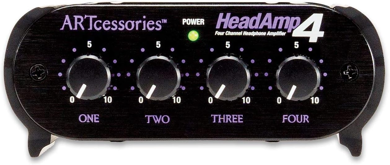 ART HeadAMP4 Eight Output Stereo Headphone Amplifier